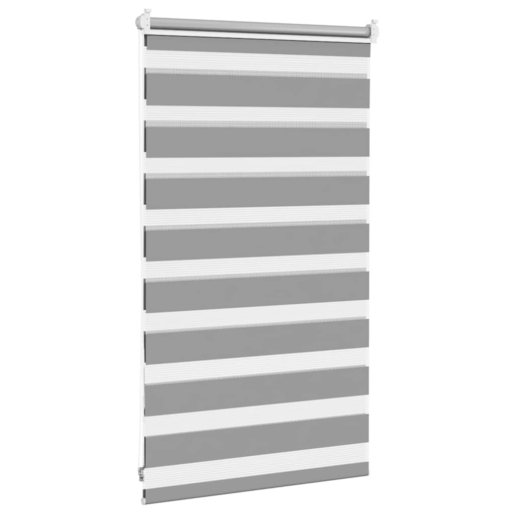 Zebra-Rollo 40,9 x 100 cm, Stoffbreite 36,7 cm, Weiß