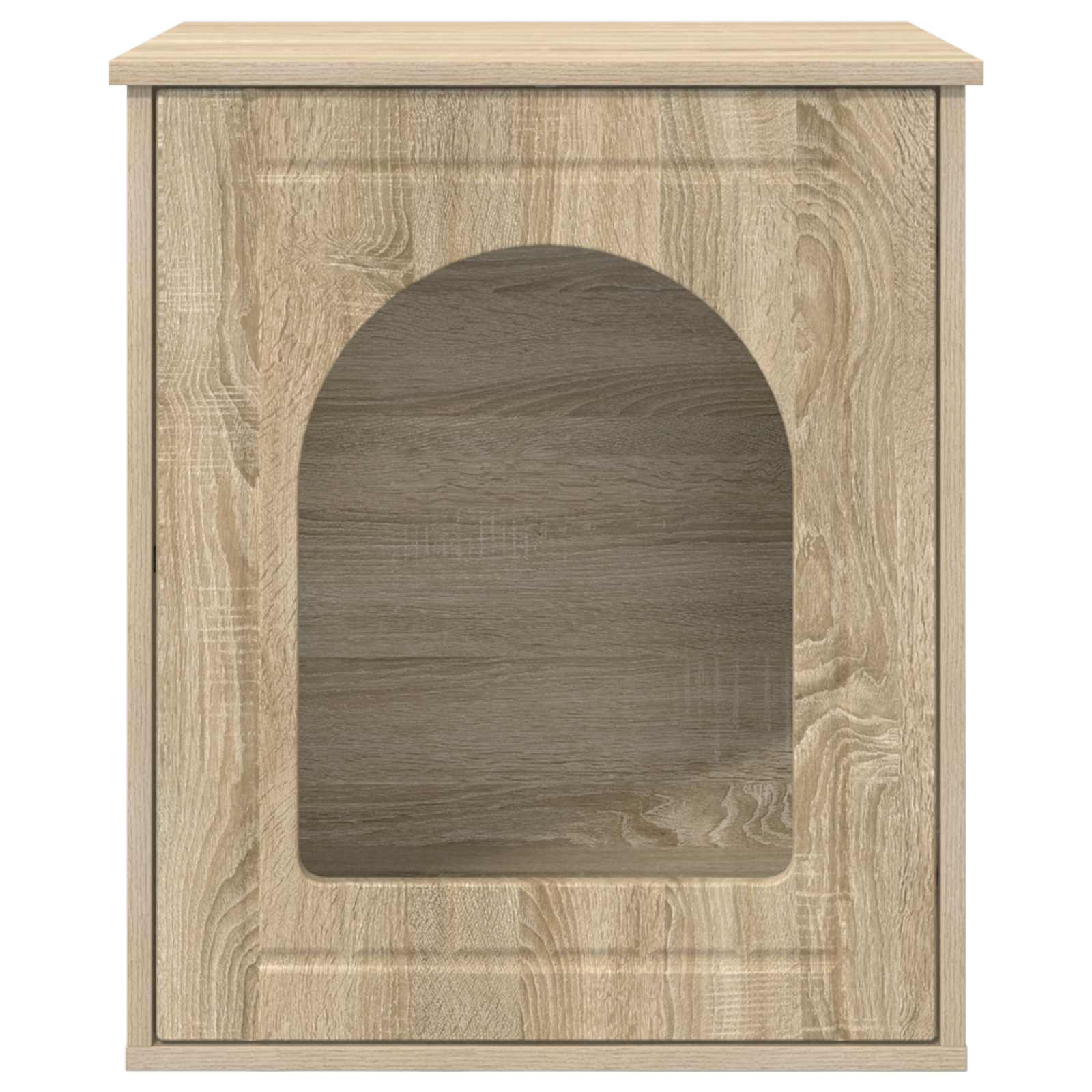 Katzenhaus Weiß 53 x 52 x 62 cm Holzwerkstoff