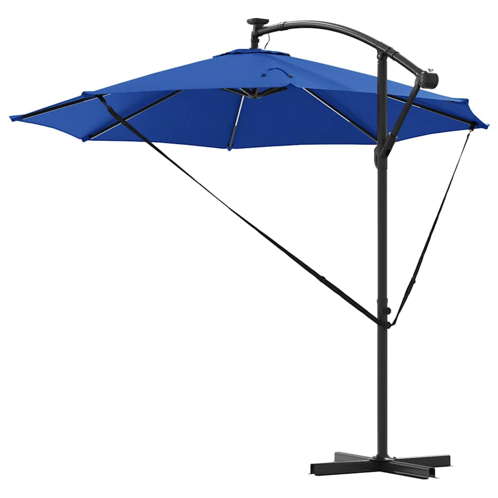 Sonnenschirm Sand 294 x 294 x 248 cm Polyester und Aluminium