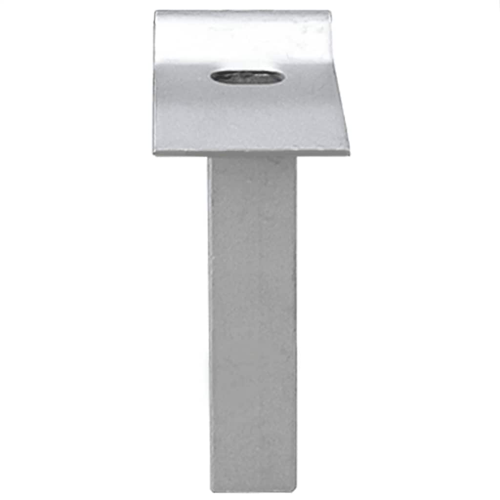 Maschen-Gartentor verzinkter Stahl 400 x 150 cm Grau