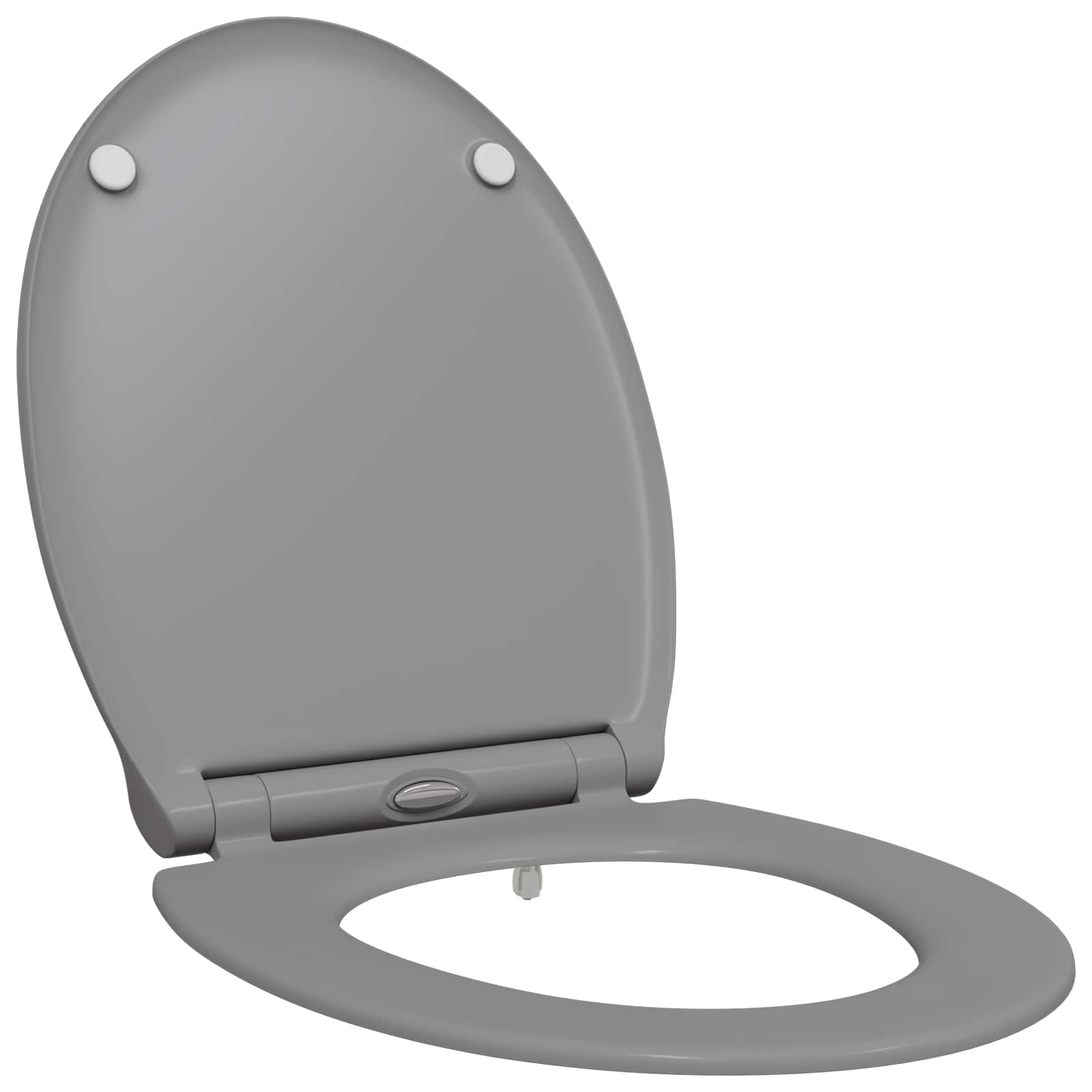 Toilettensitz Anthrazit 45,5 x 37,5 x 3,8 cm Duroplast