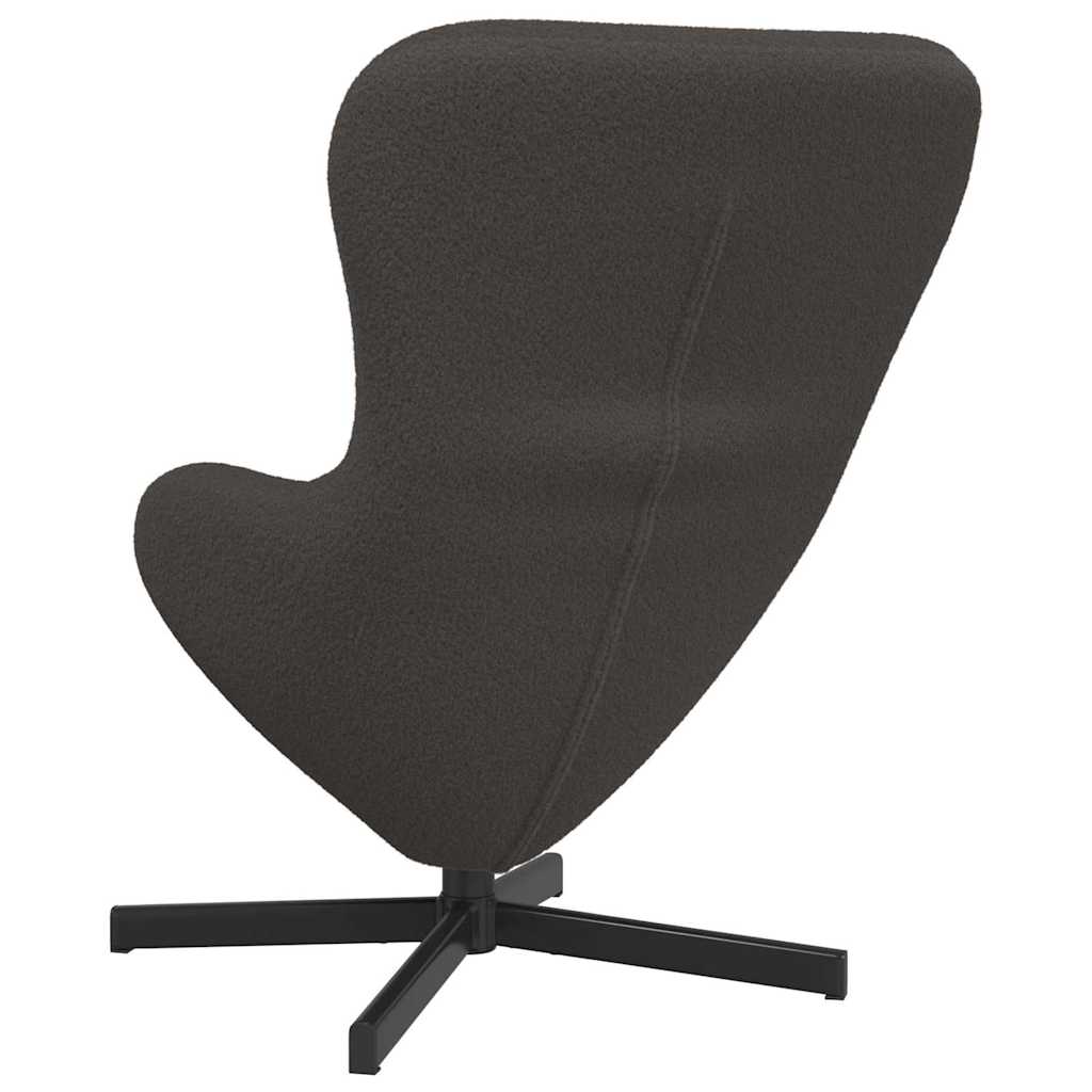 Eiersessel Hellgrau 63 x 73 x 90 cm Stoff