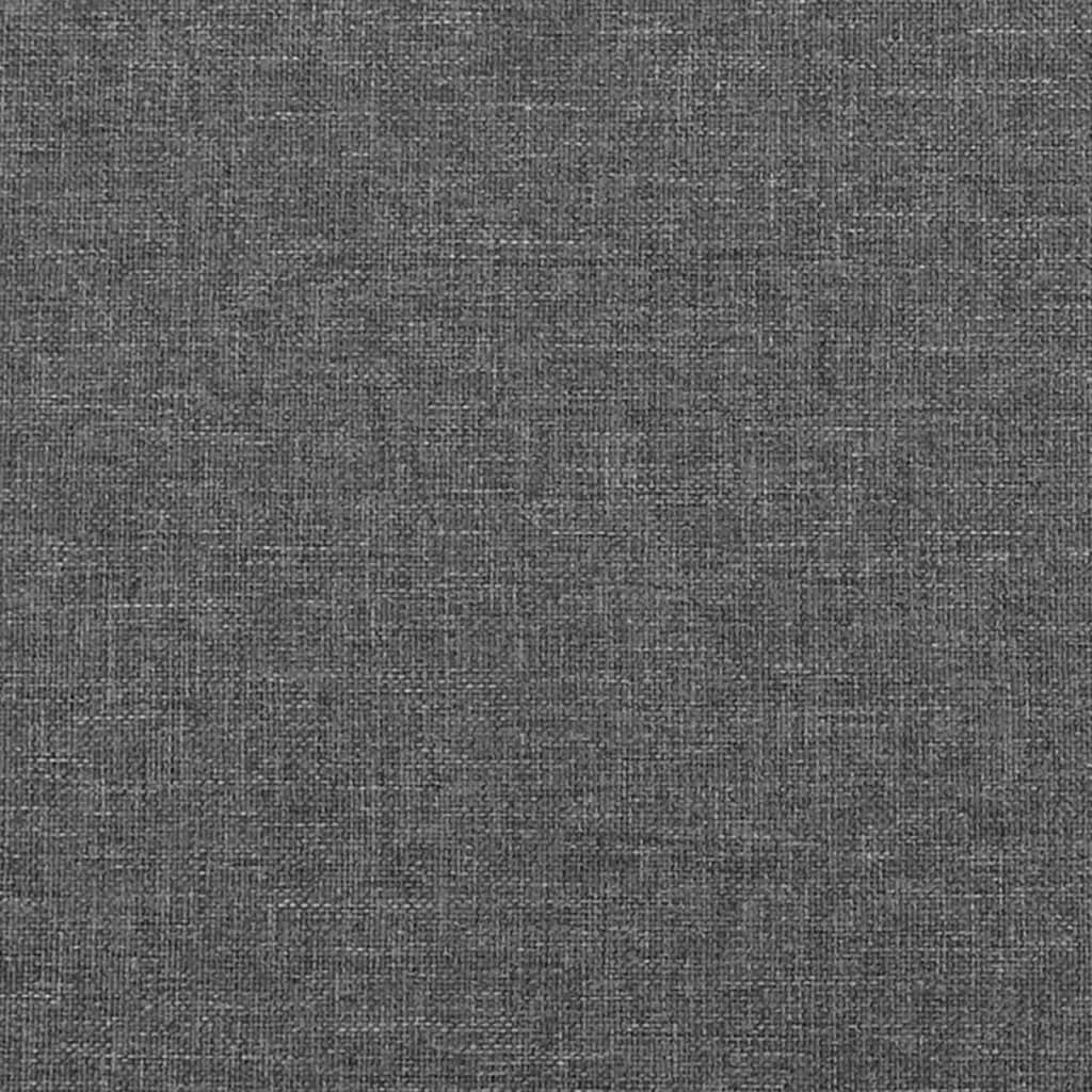 Kopfteil Hellgrau 80x7x118/128 cm Stoff
