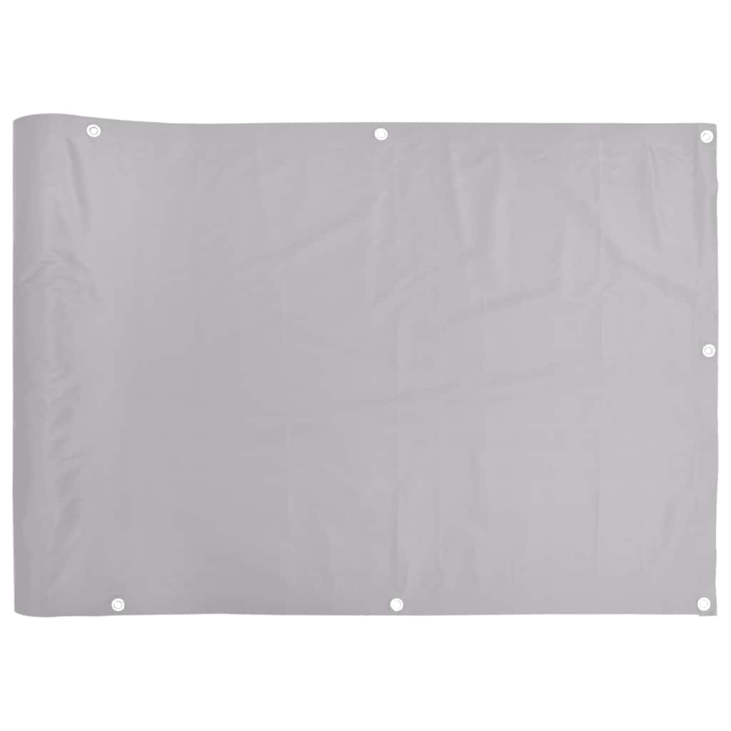 Balkon-Sichtschutz Anthrazit 300x75 cm PVC
