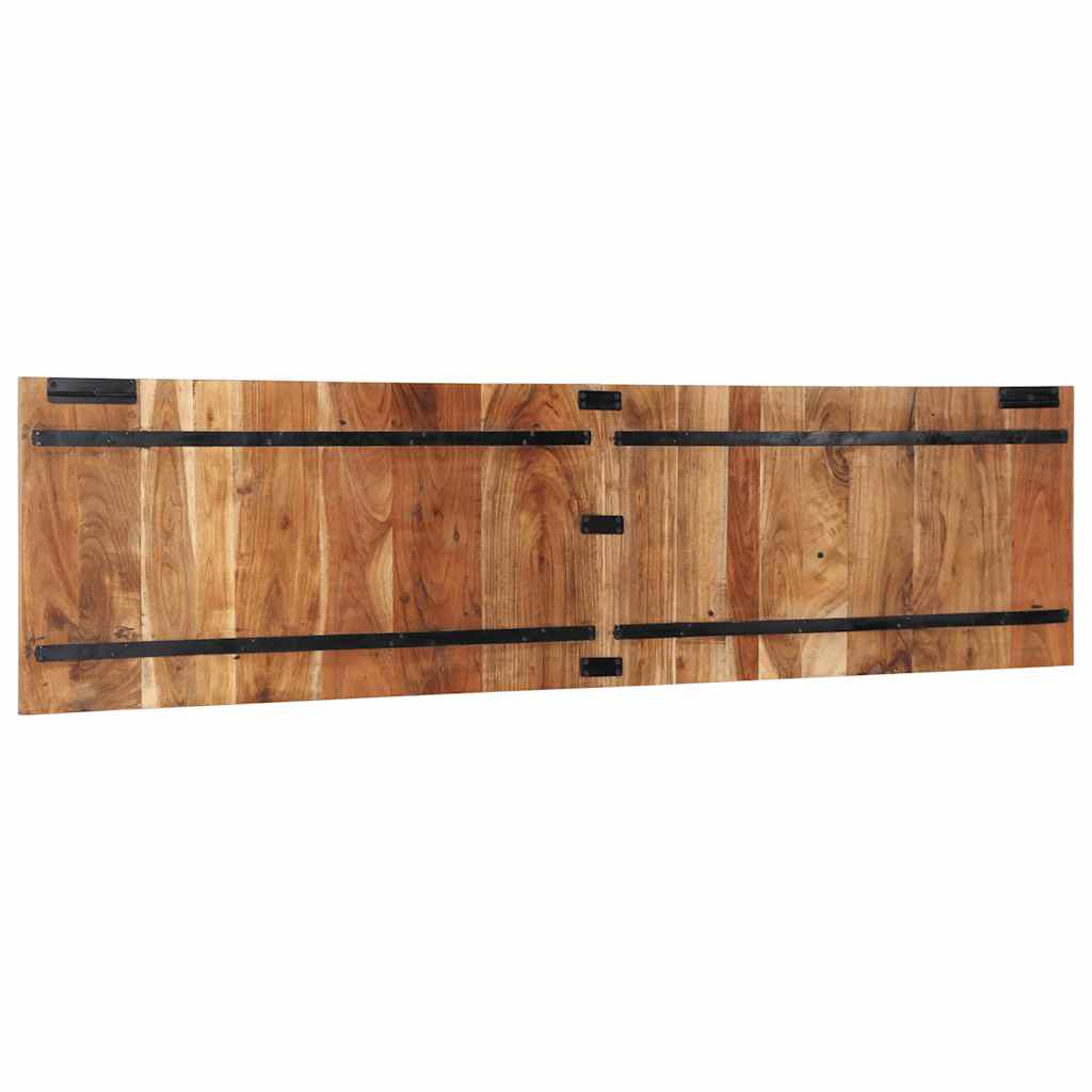 Kopfteil Mehrfarbig 160 cm Massivholz Altholz
