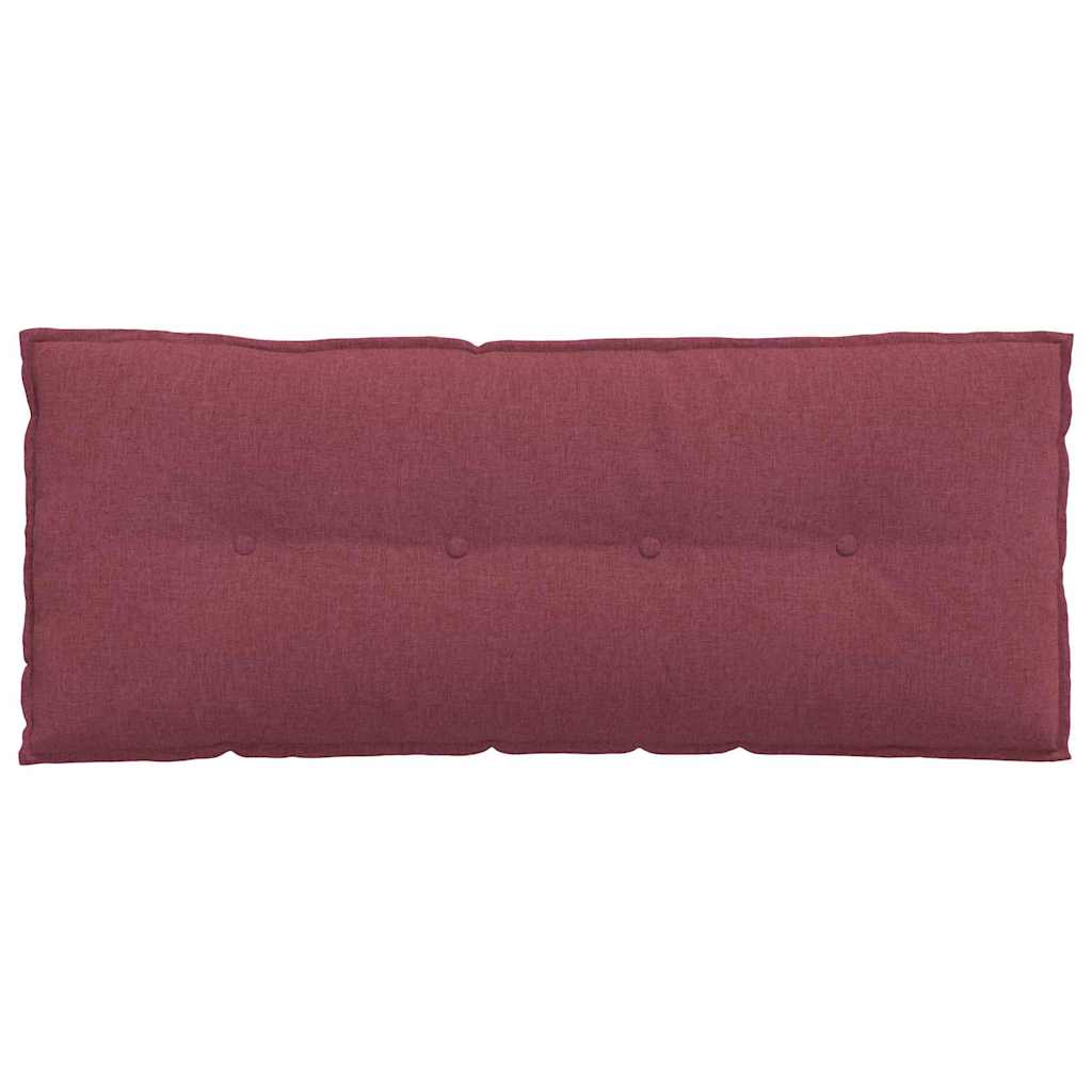 Rückenkissen Hellgrau 50 x 19 x 45 cm Stoff