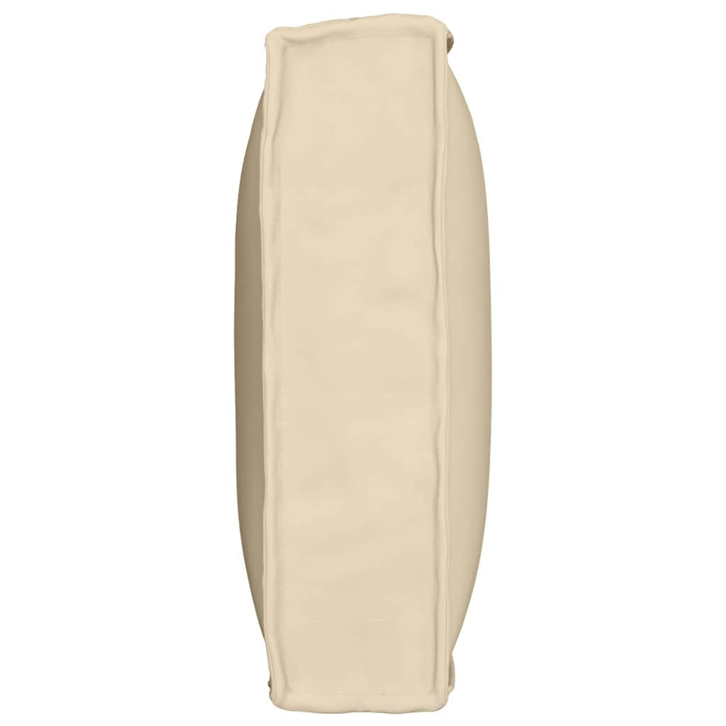 Kissen Anthrazit 80 x 40 x 12 cm Oxford-Stoff