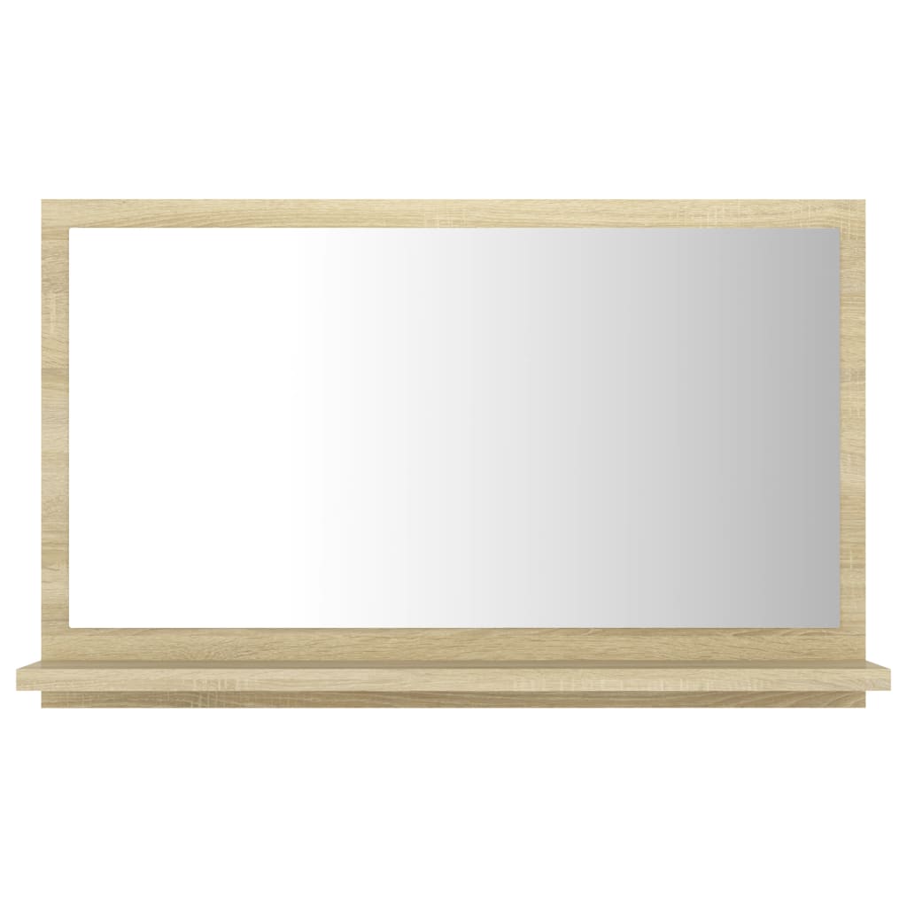 Badspiegel Weiß 40x10,5x37 cm Holzwerkstoff