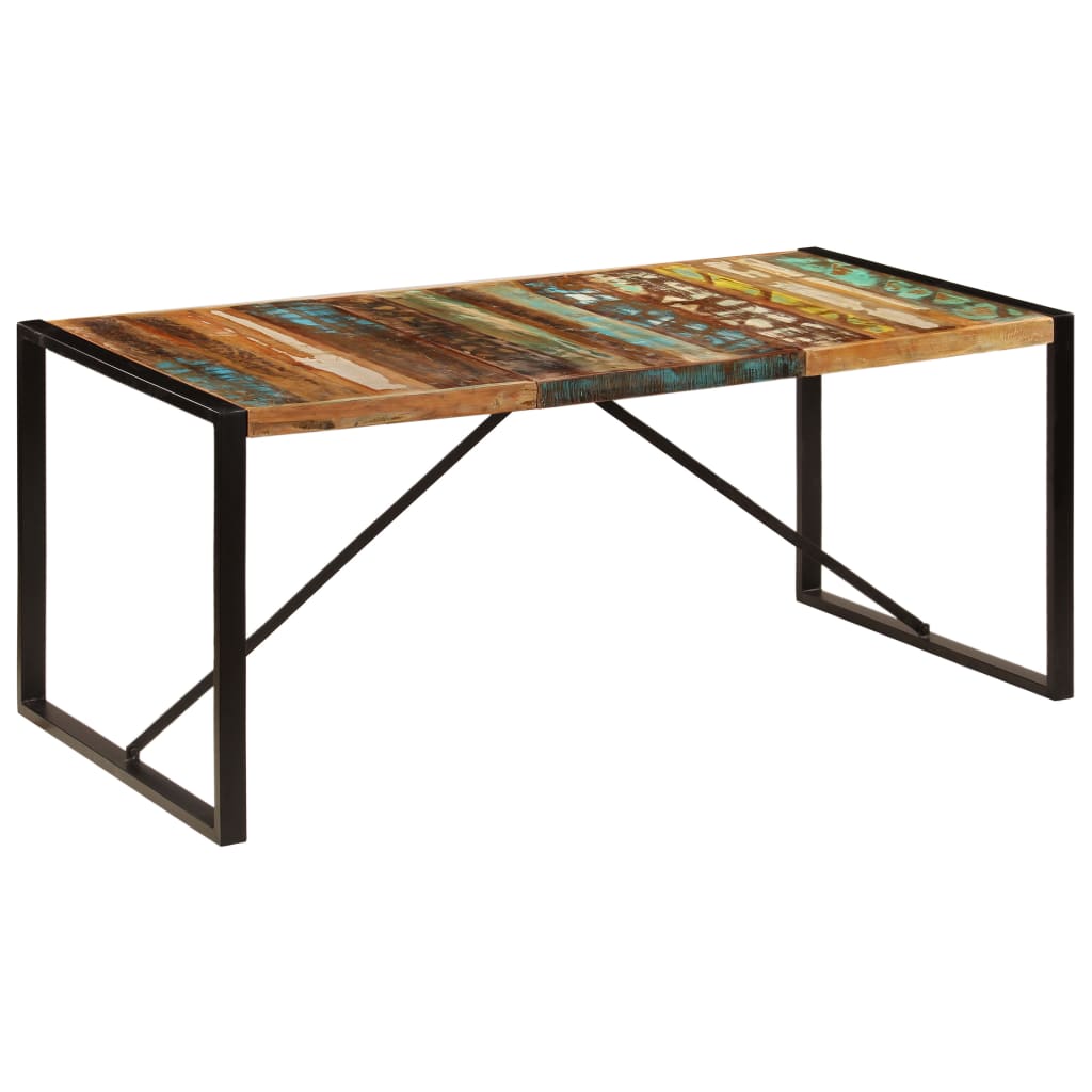 Esstisch 220x100x75 cm Massivholz Akazie