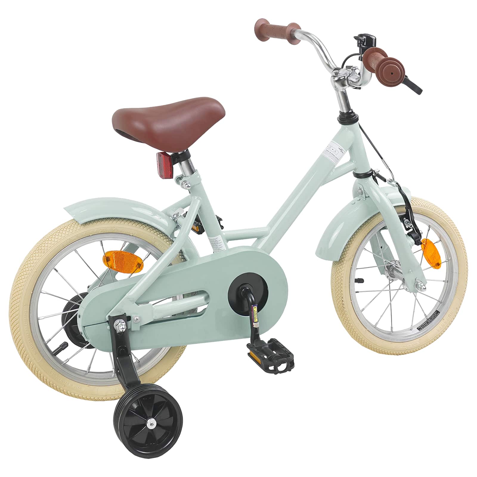 Kinderfahrrad 12 Zoll für 2-4 Jahre alt Hellrosa