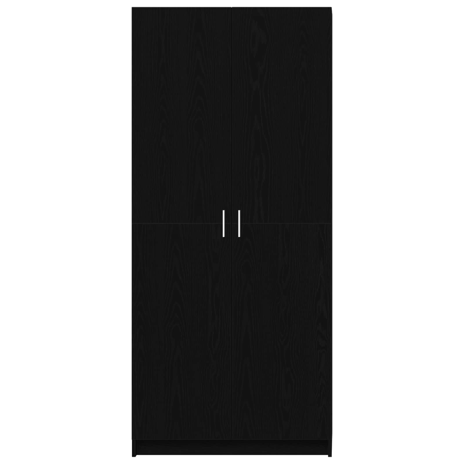 Kleiderschrank Weiß 80x52x180 cm Holzwerkstoff