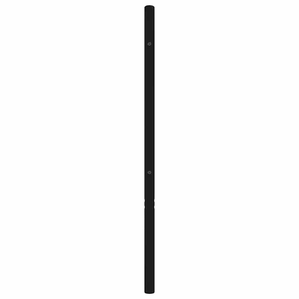 Ersatz-Kopfteil Metall Schwarz 80 cm