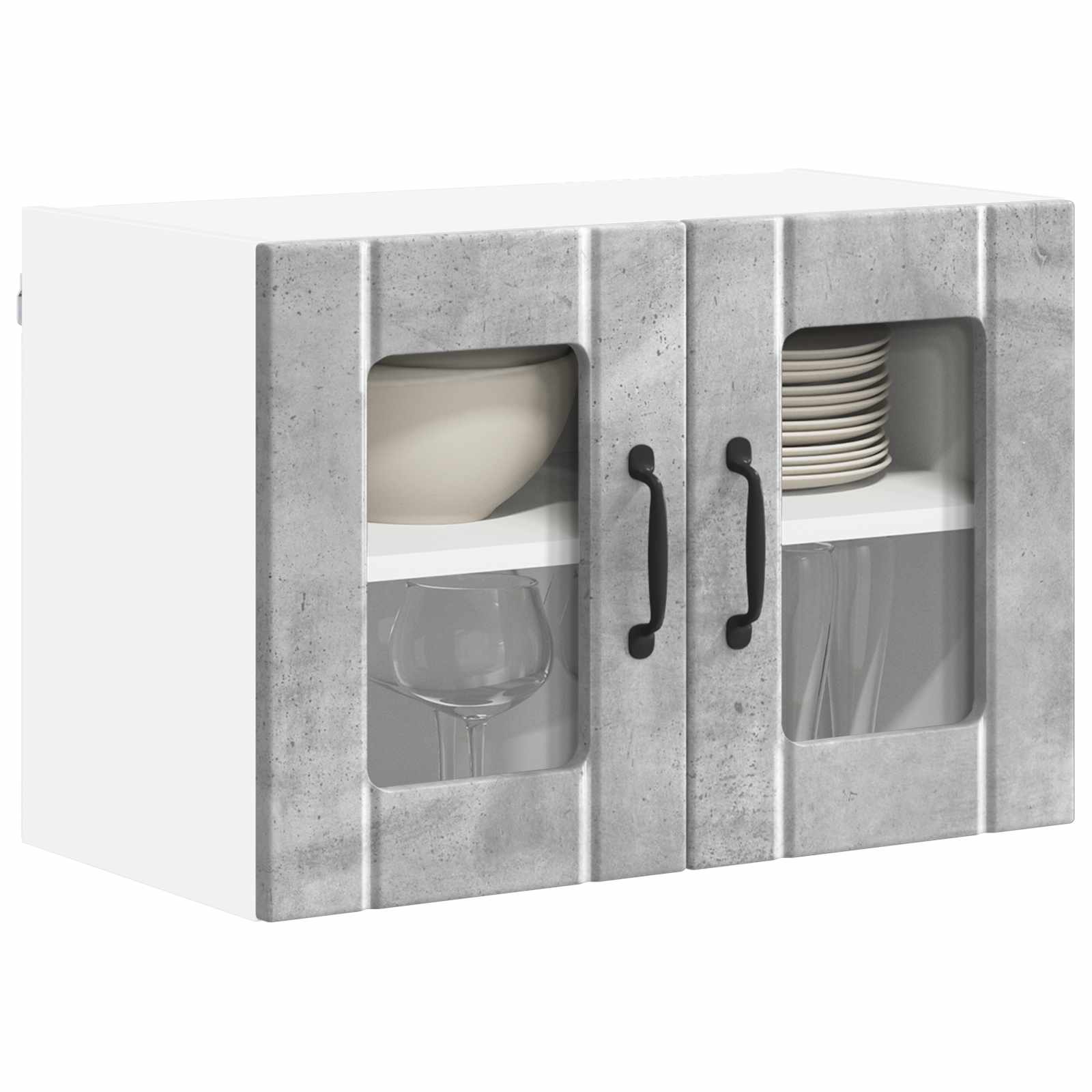 Herdumbauschränke 2 Stk. Lucca Weiß Holzwerkstoff