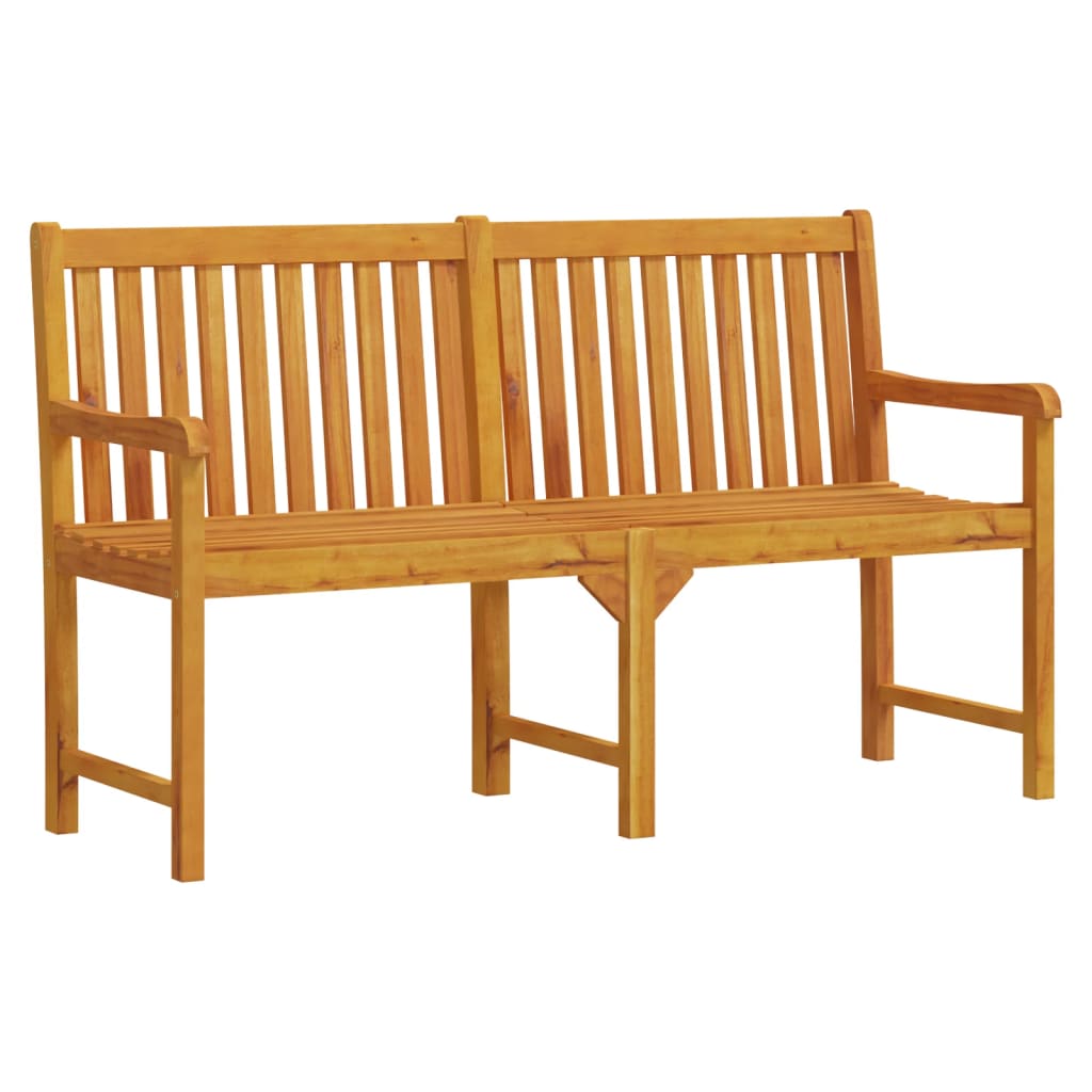 Bank Outdoor Natur 110 x 56 x 90 cm Massivholz Akazie