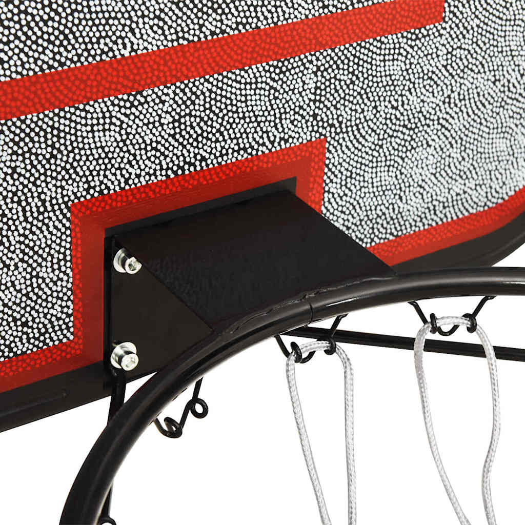 Basketballkorb Weiß 109x71x3 cm Polyethylen