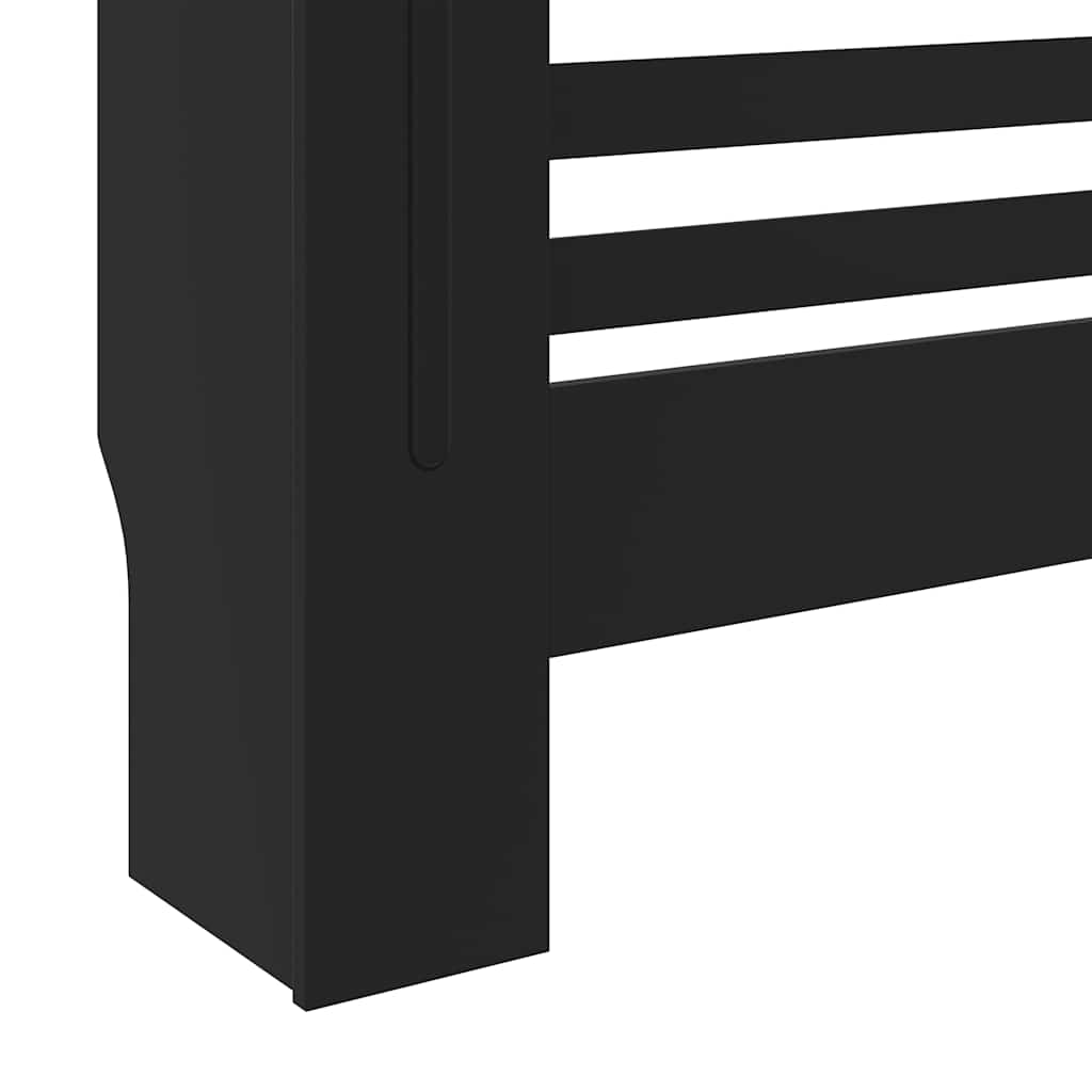 Heizkörperabdeckung Weiß 112×19×81,5 cm MDF