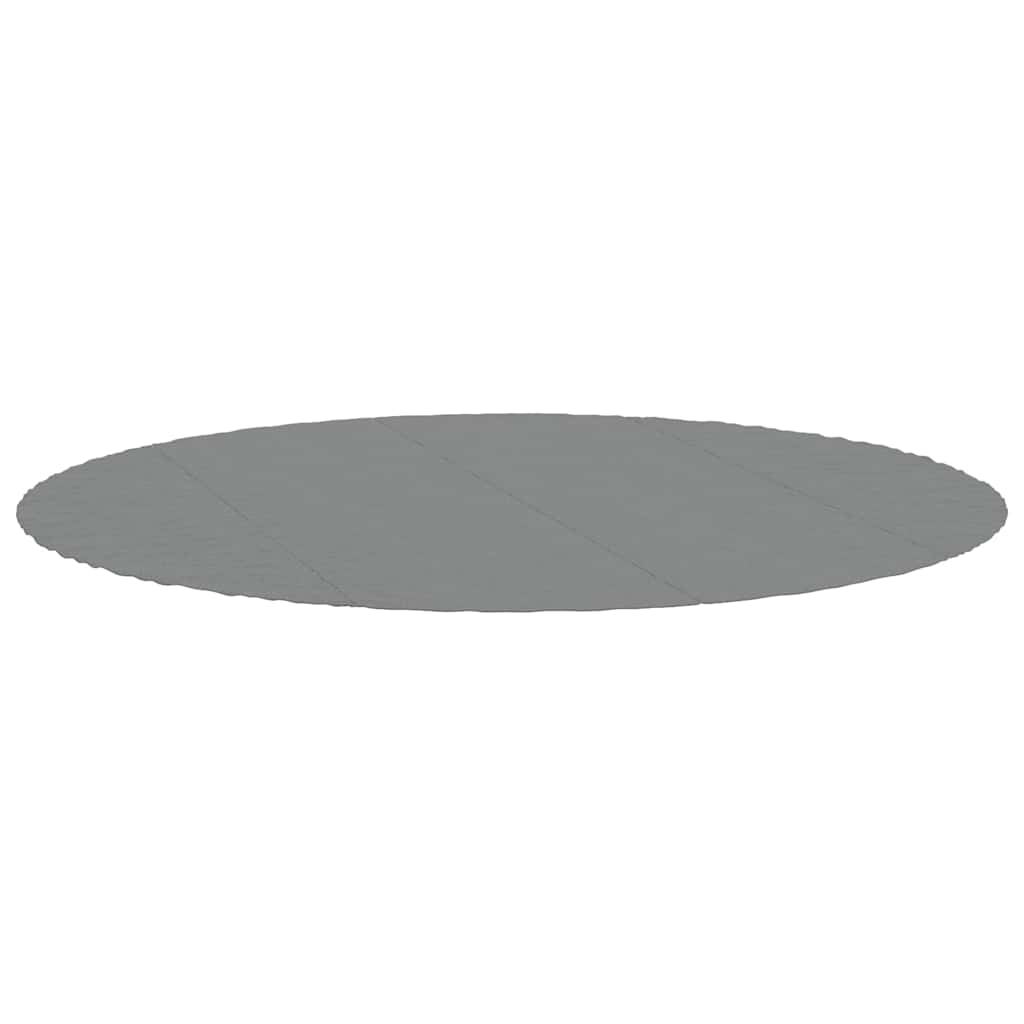 Bodenfolie für Pools Schwarz Ø 244 cm Vliesstoff