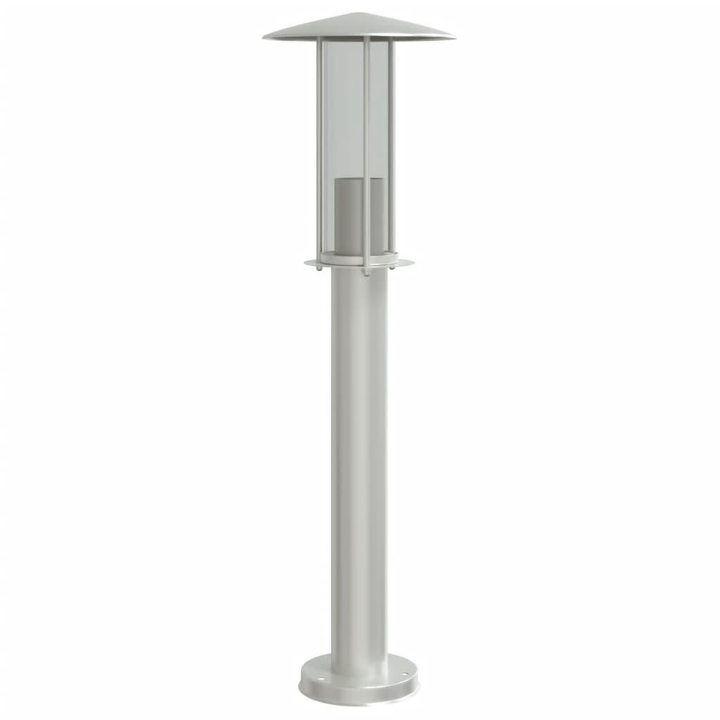 Wegeleuchte Silbern 60 cm Edelstahl