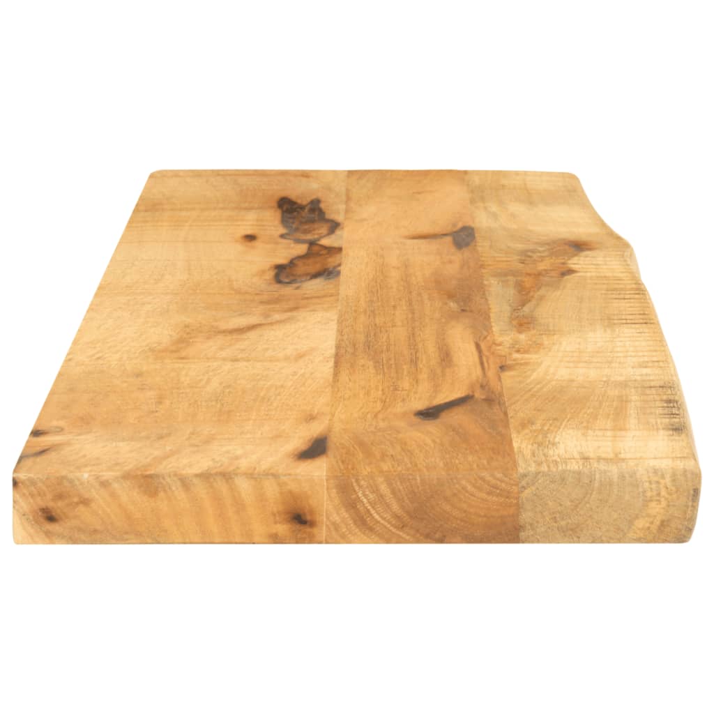Wandregal 40x20x2,5 cm Rechteckig Massivholz Akazie Baumkante