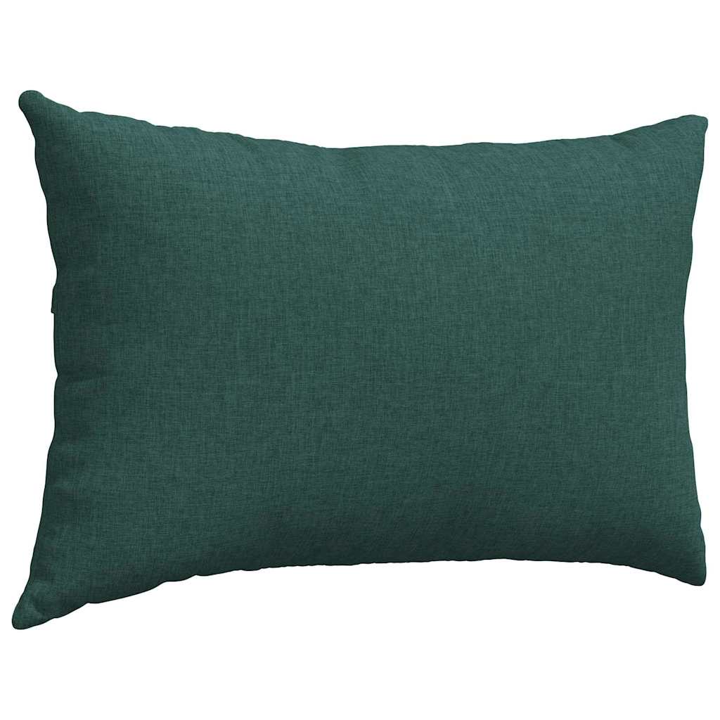 Sofakissen 2 pcs Hellgrau 50 x 30 cm Stoff