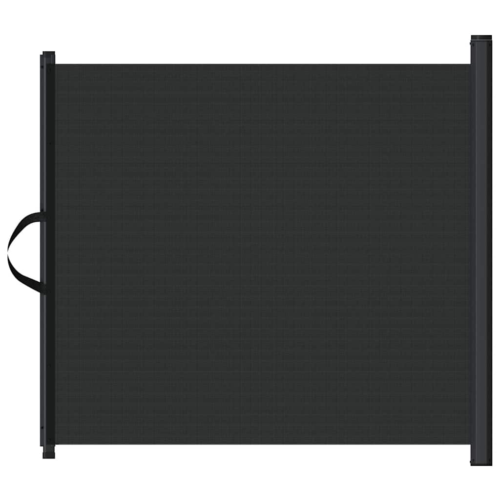 Haustier-Barriere Ausziehbar Weiß 82,5x125 cm