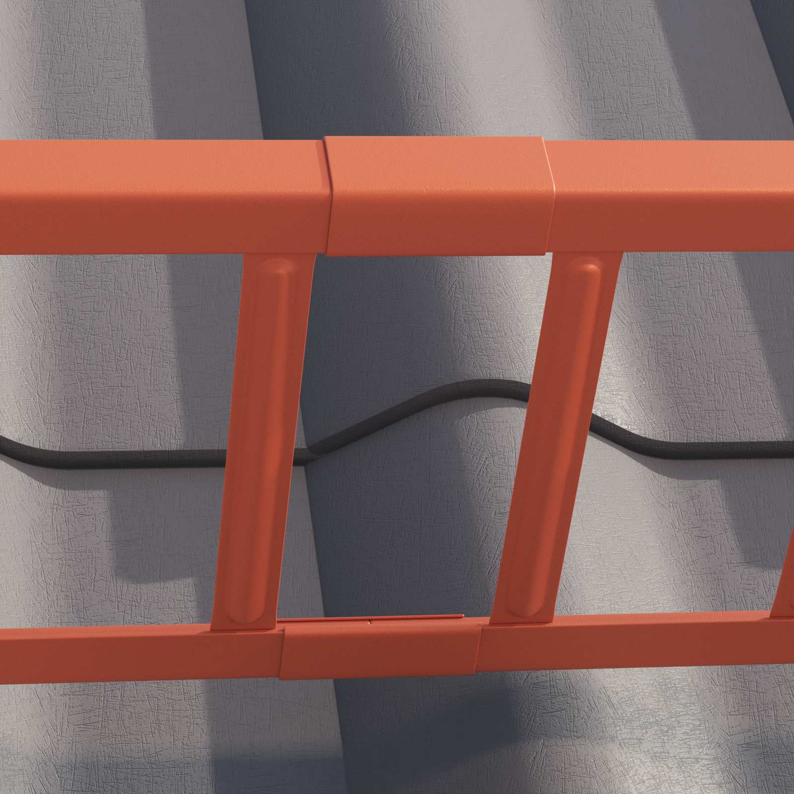 Dachschneeschild Anthrazit 100 x 2,5 x 20 cm Stahl
