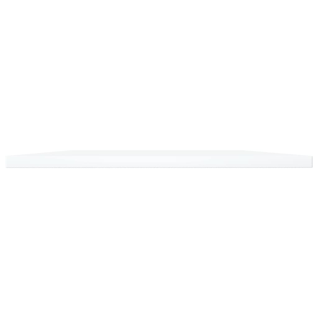 Bücherregal-Bretter 4 Stk. Weiß 40x10x1,5 cm Holzwerkstoff