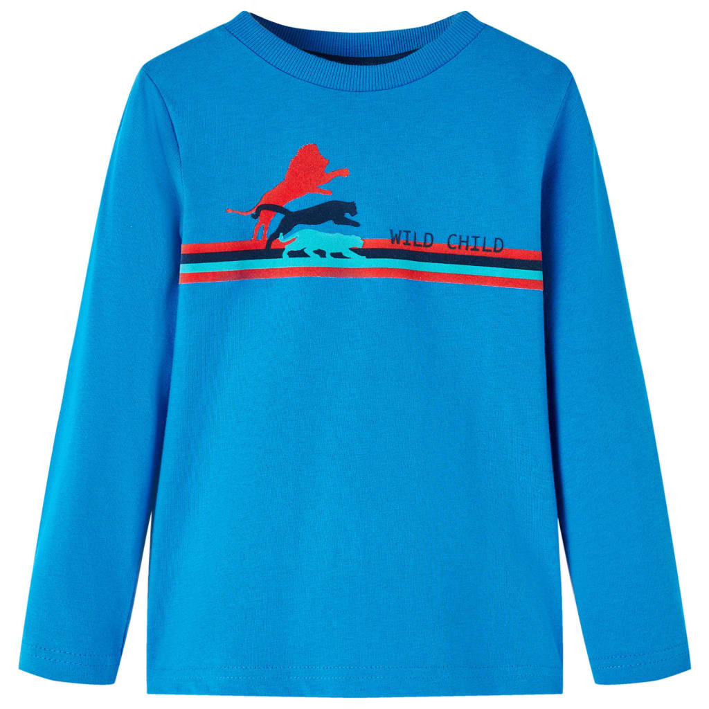 Kinder-Langarmshirt Rot 116