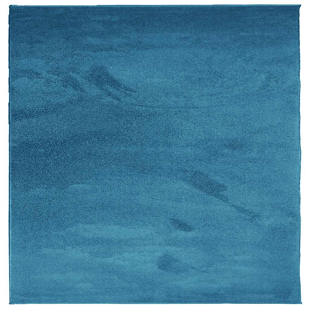 Teppich OVIEDO Kurzflor Anthrazit 120x120 cm