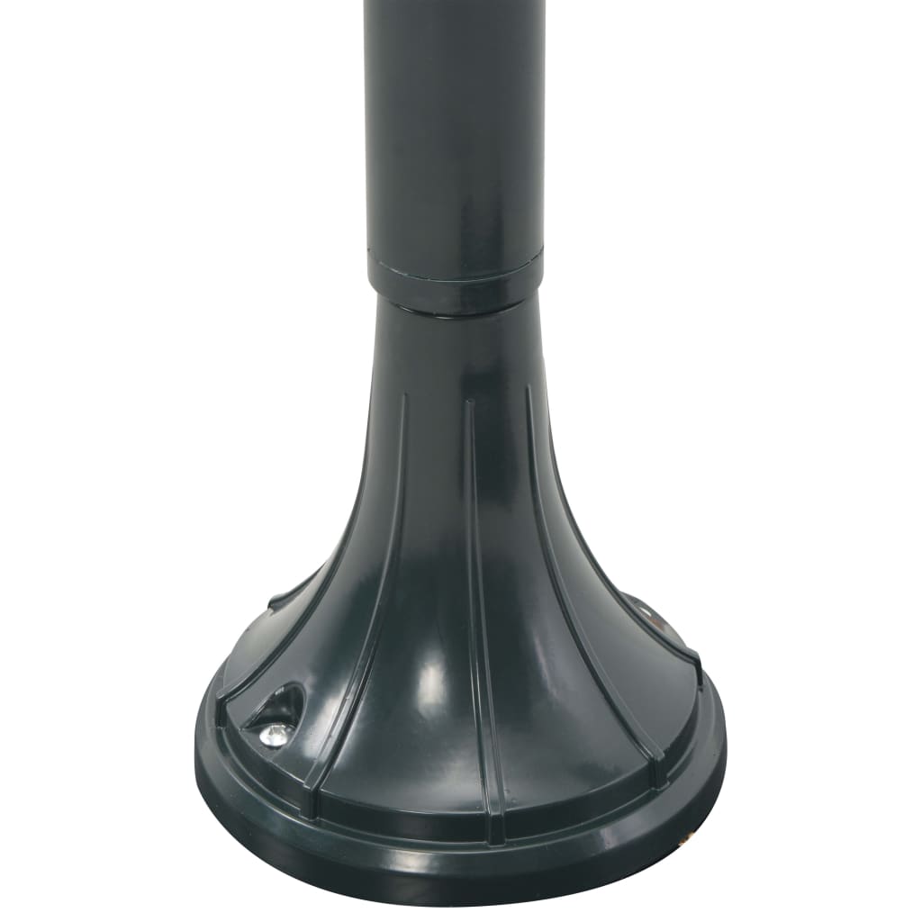 Garten-Pollerleuchte E27 120 cm Aluminium Weiß