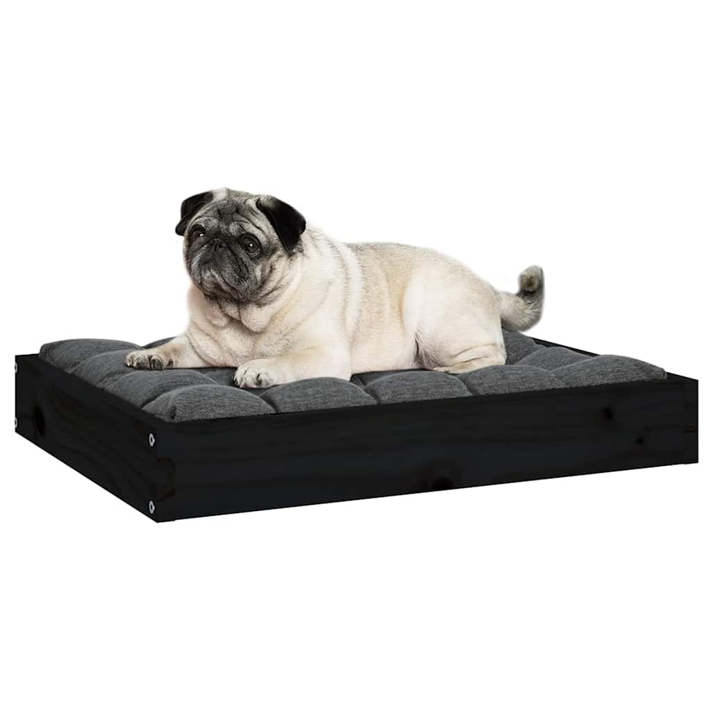 Hundebett 51,5x44x9 cm Massivholz Kiefer