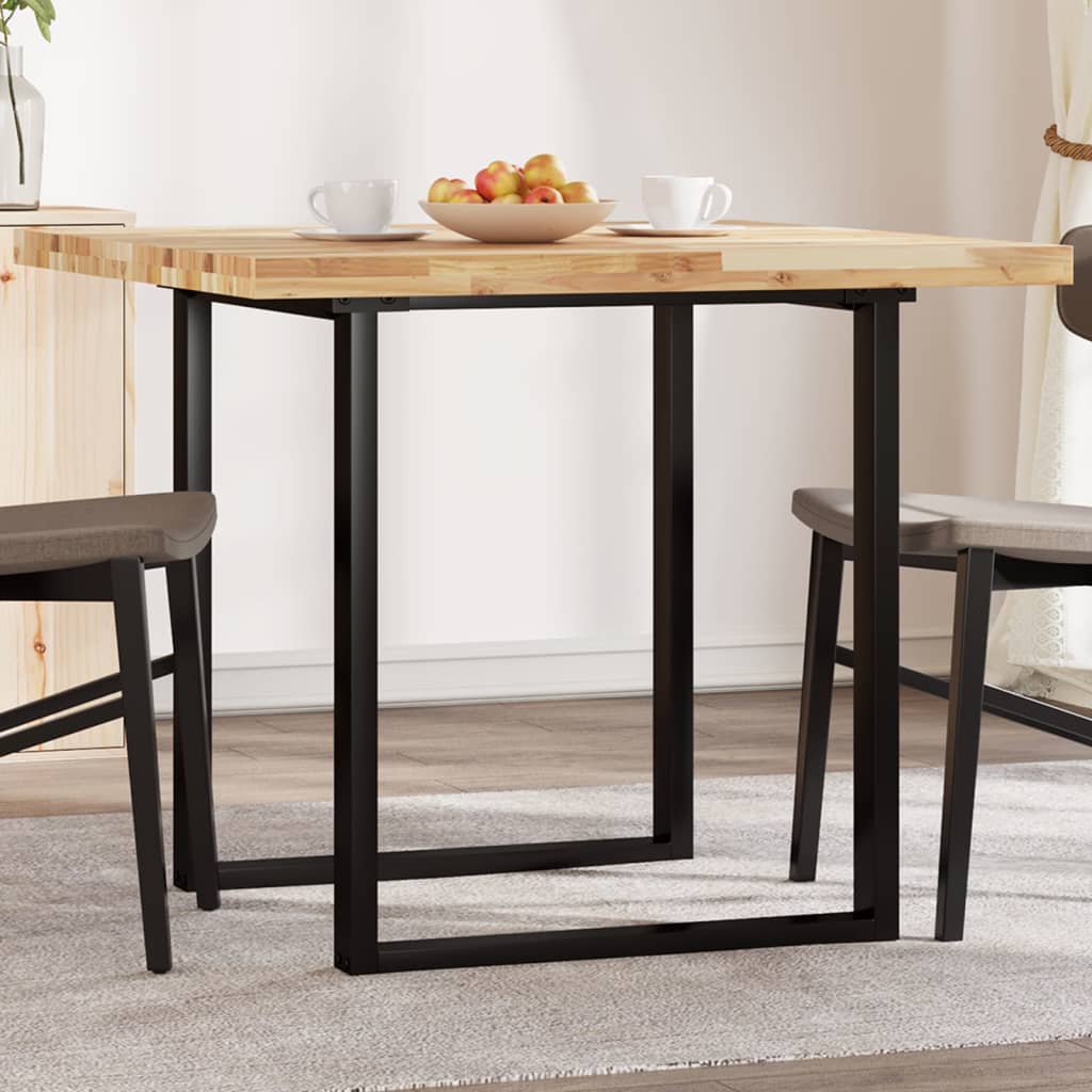Tischplatte Rund Ø40x2 cm Massivholz Akazie