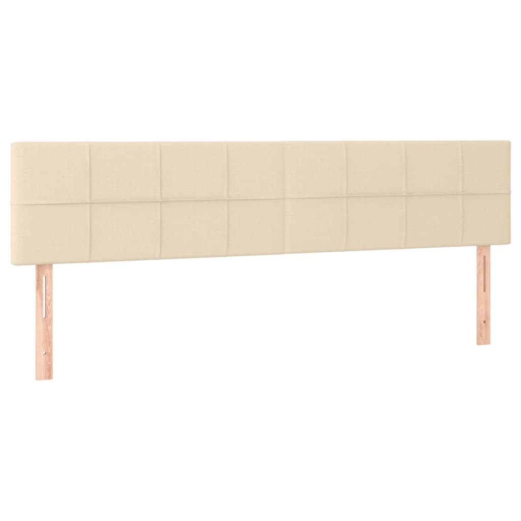 Kopfteil Hellgrau 80x5x118/128 cm Stoff