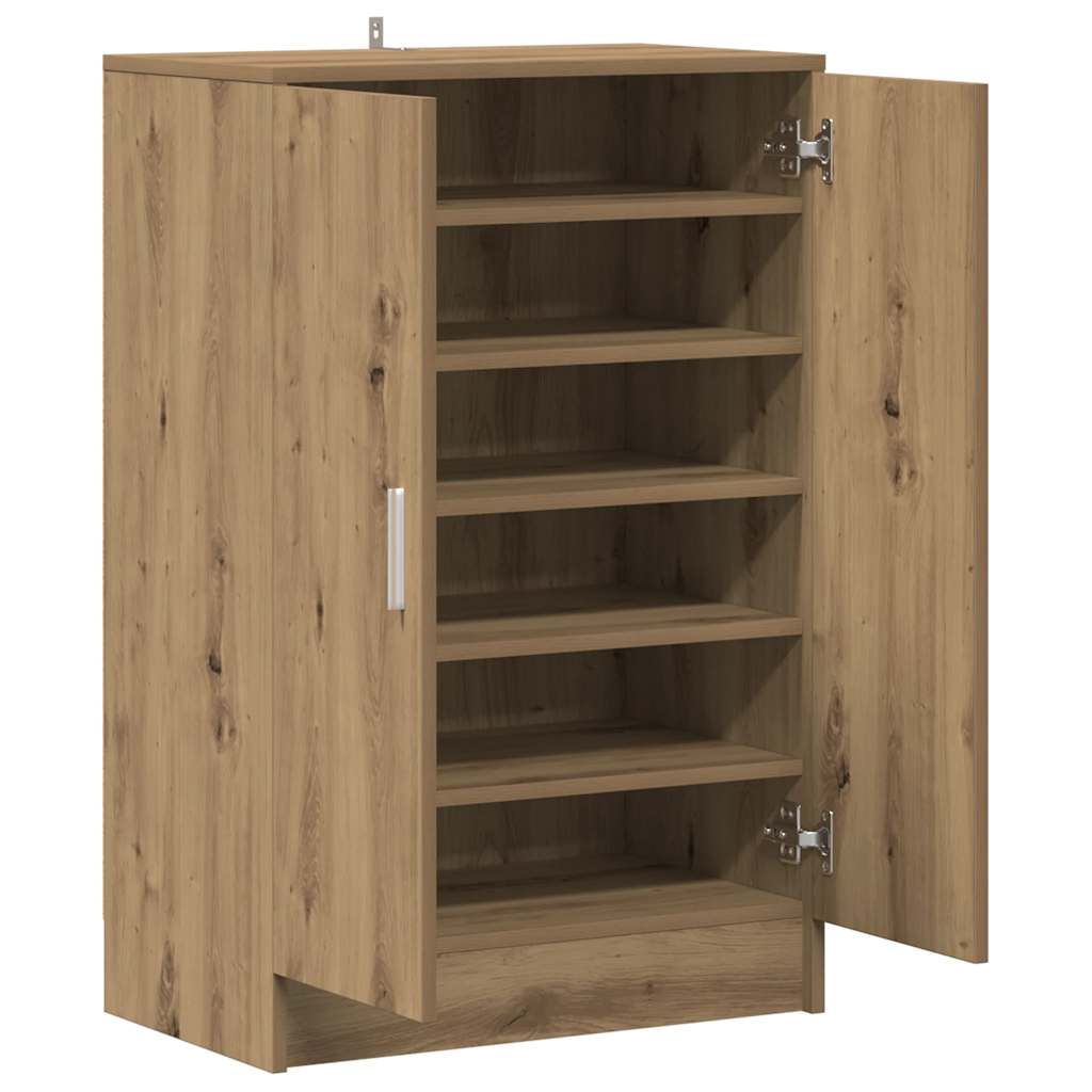 Schuhschrank Weiß 60x35x70 cm Holzwerkstoff