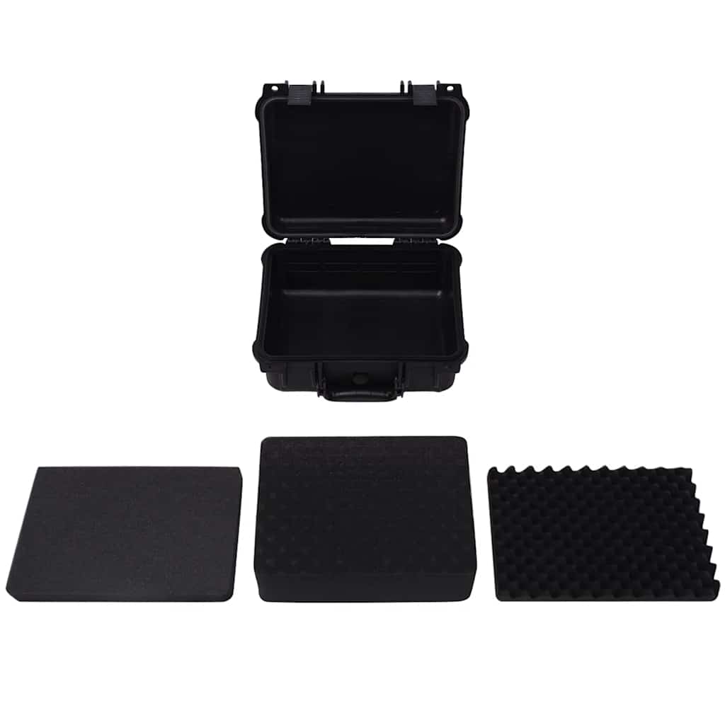 Universalkoffer Schwarz 40,6x33x17,4 cm