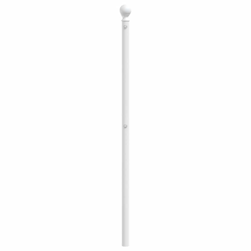 Ersatz-Kopfteil Metall Schwarz 90 cm