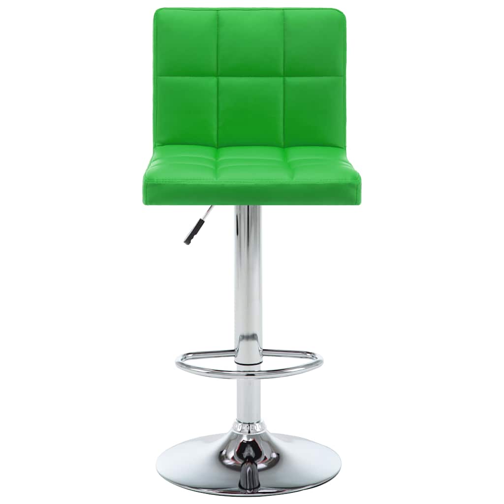 Barhocker 2 Stk. Weinrot Kunstleder