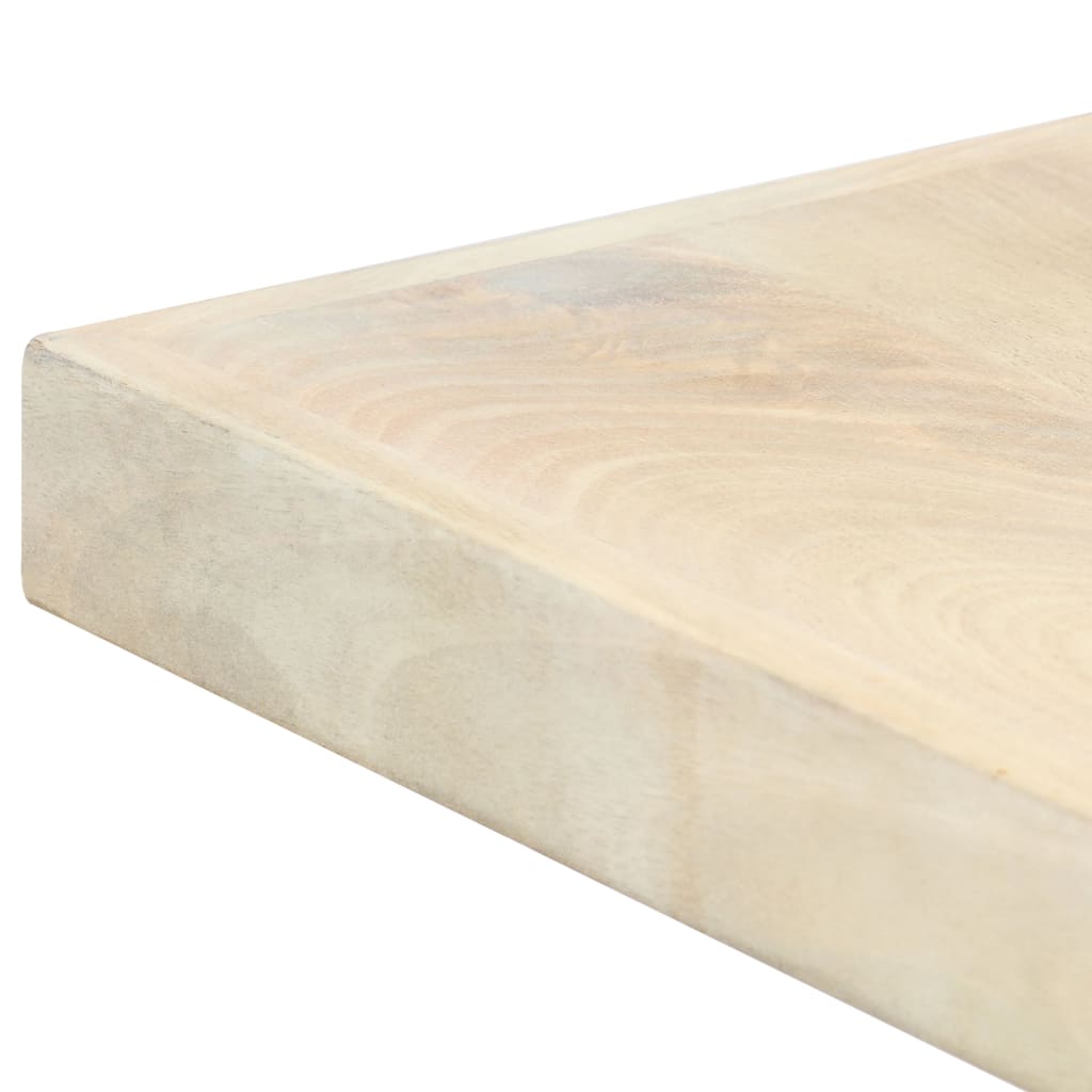 Esstisch Massivholz Mango und Stahlgestell 180 cm