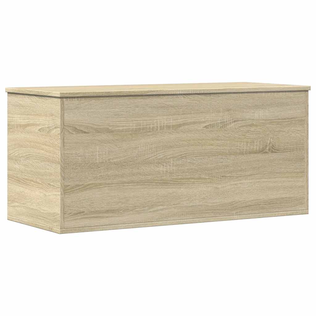 Aufbewahrungstruhe Weiß 84x42x46 cm Holzwerkstoff