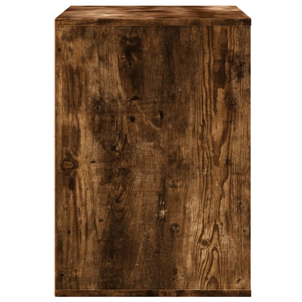 Schubladenschrank Schwarz Eichen-Optik 41 x 40 x 58 cm