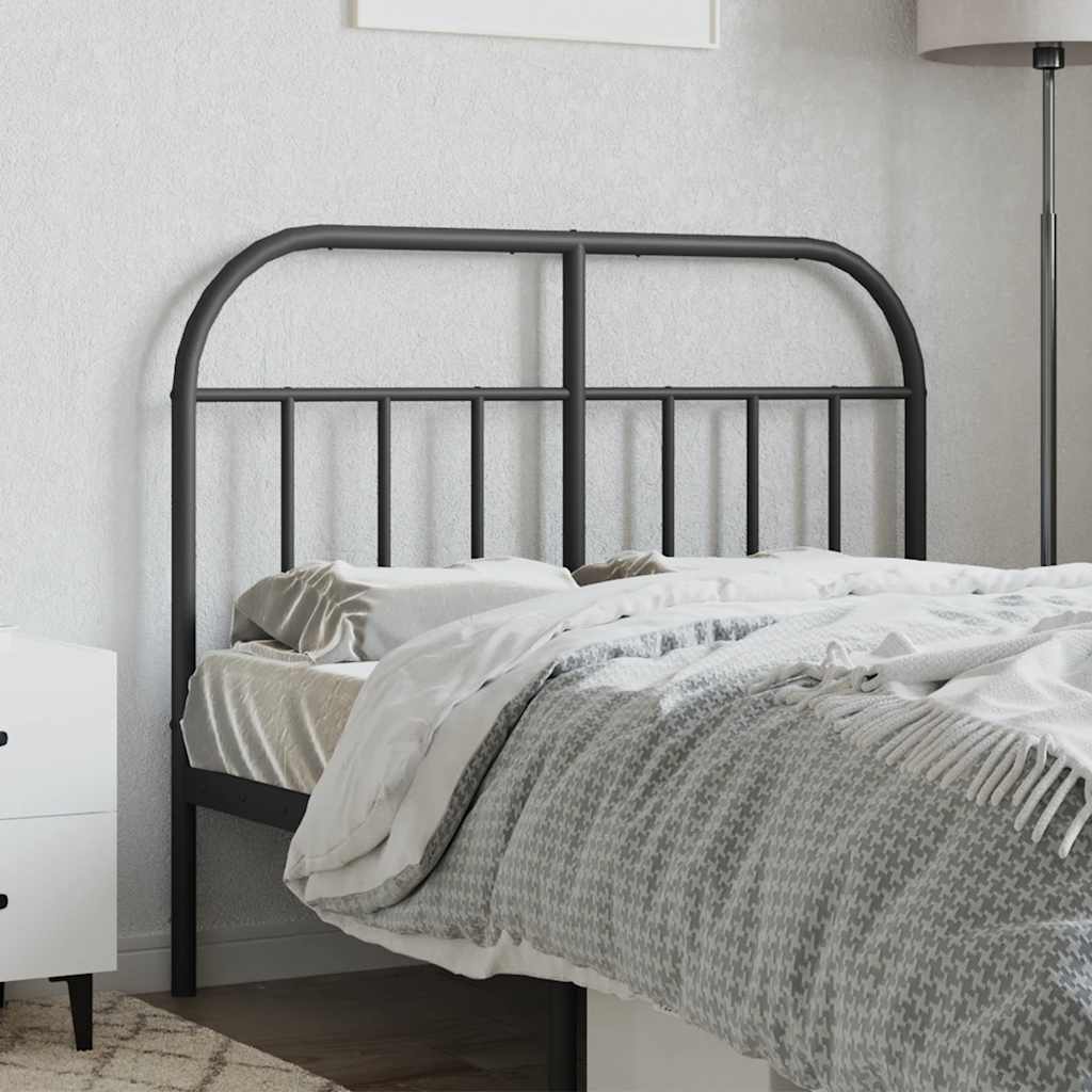 Ersatz-Kopfteil Metall Schwarz 75 cm