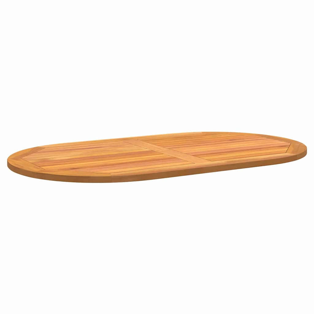 Tischplatte Öl-Natur 80 x 40 x 2 cm Massivholz Akazie