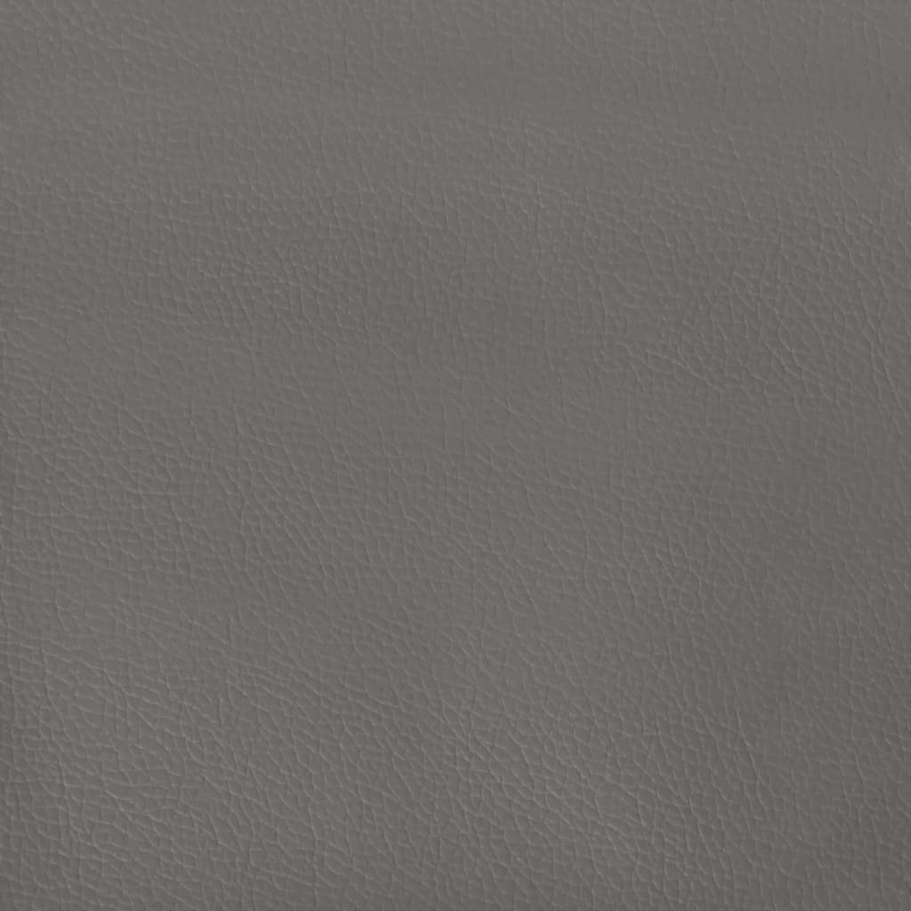 Kopfteil mit Ohren Creme 83x16x78/88 cm Kunstleder