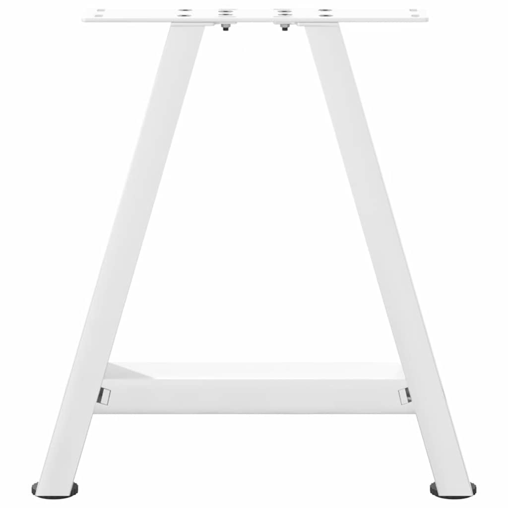 Couchtischbeine A-Form 2 Stk. 30x(30-31) cm Stahl