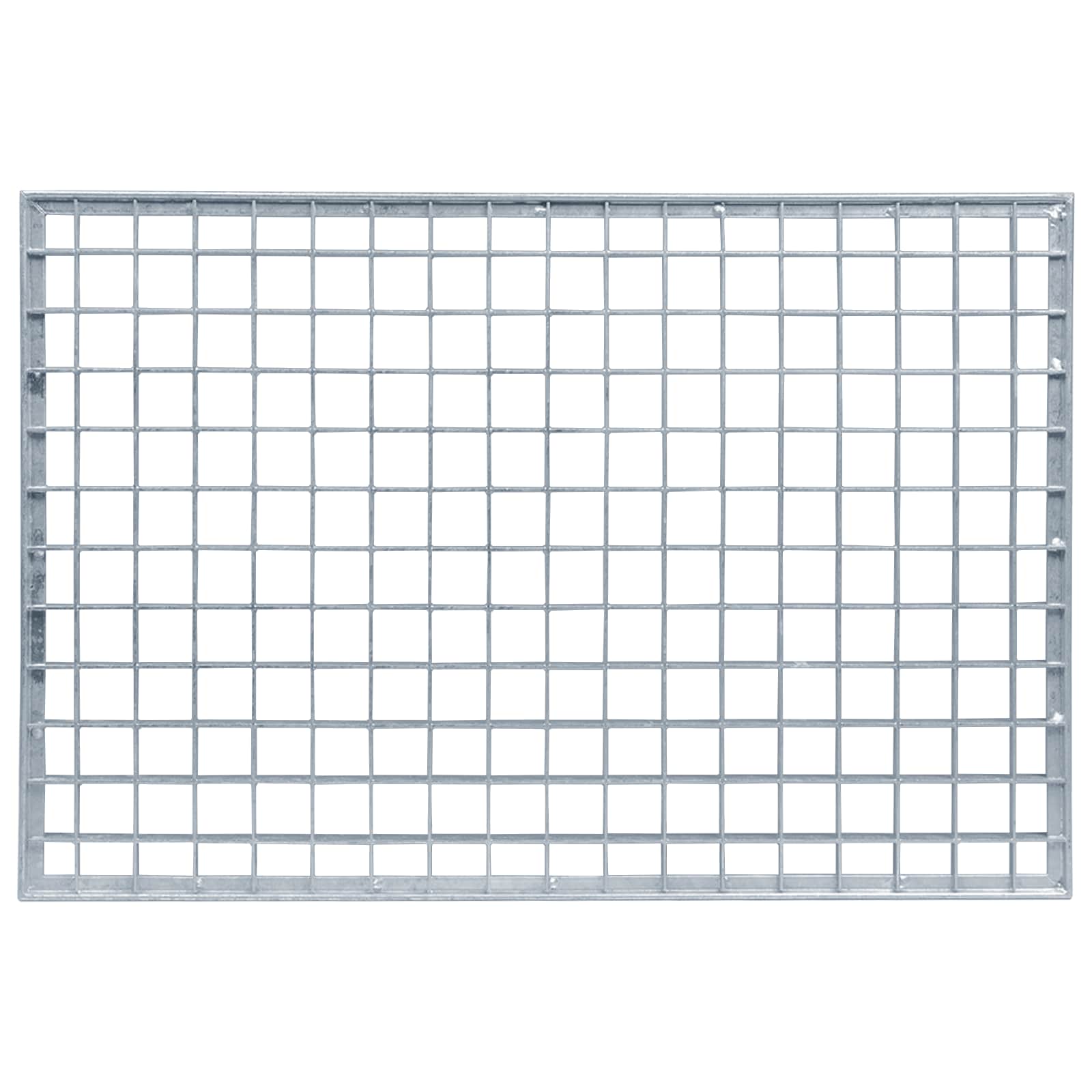 Gitter Silber 50 x 35 x 2 cm Feuerverzinkter Stahl