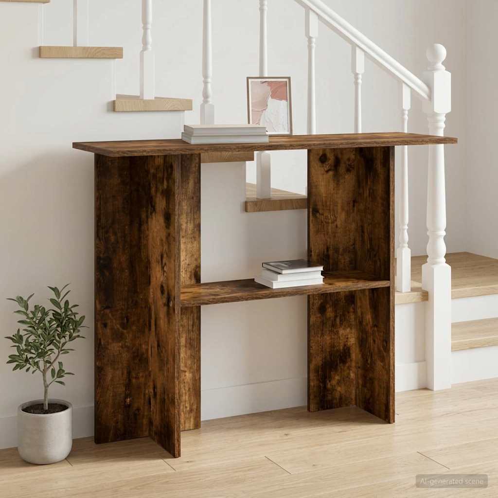 Konsolentisch Weiß 100 x 30 x 75 cm Holzwerkstoff