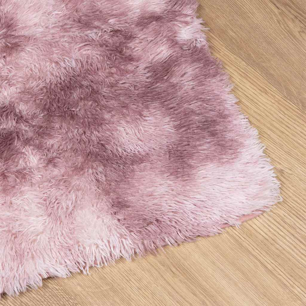 Teppich Shaggy Hochflor NAVARRA Beige 60x100 cm Polyester