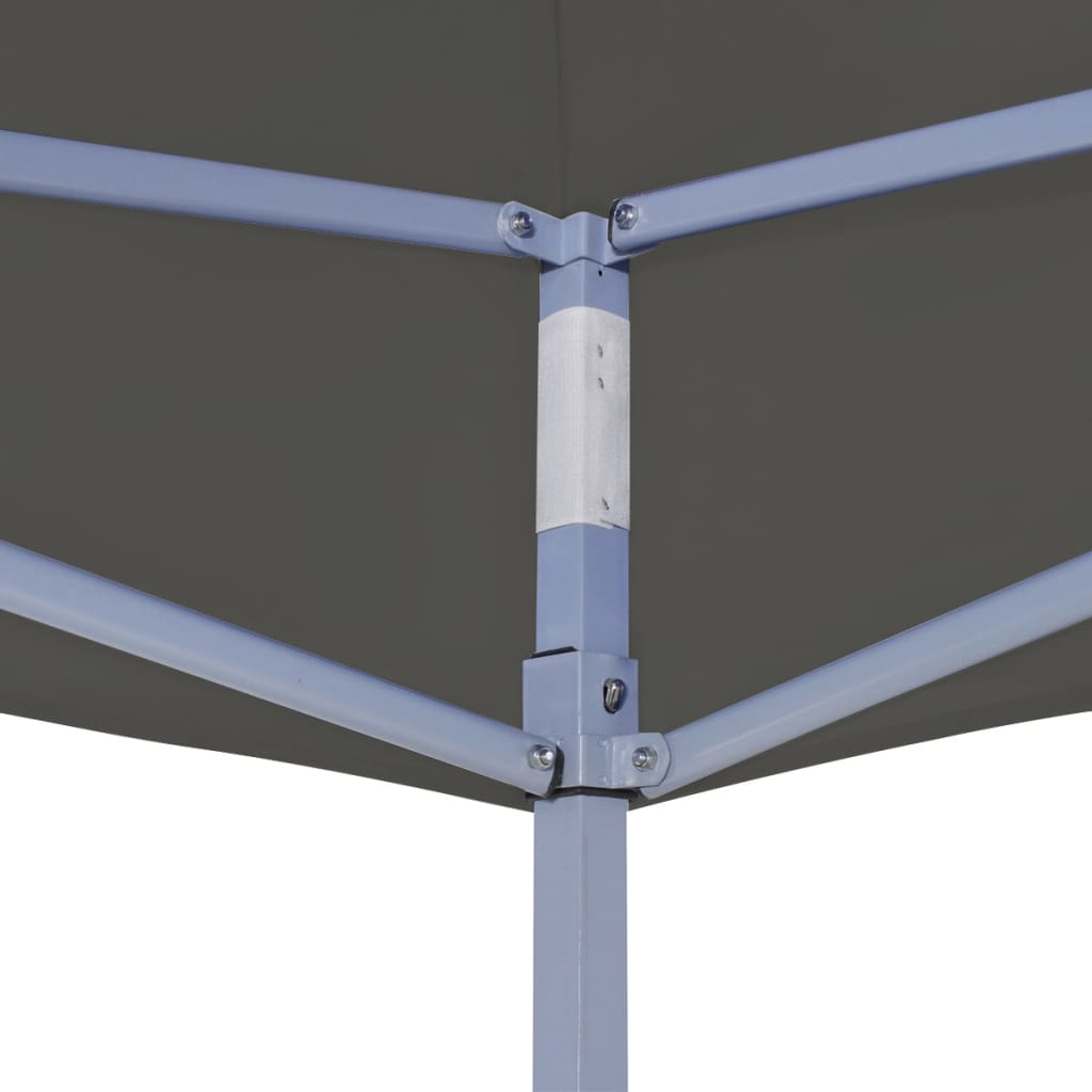 Partyzelt Faltbar Pop-Up Schwarz 292x292x315 cm
