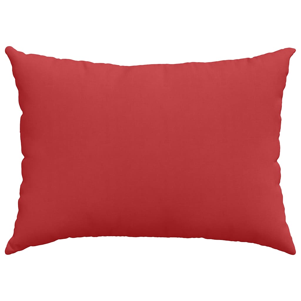 Sofakissen 2 pcs Hellgrau 50 x 30 cm Stoff