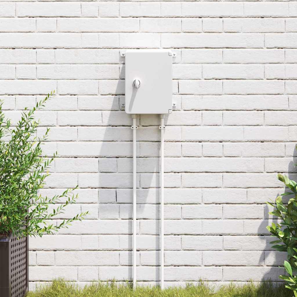 Steuerungsschrank Grau 25 x 13 x 24 cm ABS Kunststoff